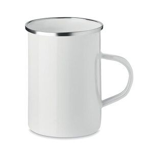 GiftRetail MO6775 - SILVER Vintage Kaffeebecher 550 ml