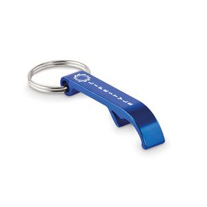 GiftRetail MO6923 - OVIKEY Schlüsselring mit Kapselheber Blue