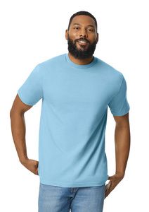 Gildan GIL65000 - T-Shirt Softstyle im Mittelgewicht Unisex helles blau