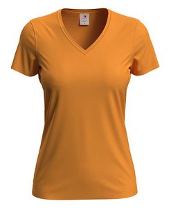 Stedman STE2700 - T-Shirt mit V-Ausschnitt für Damen Orange
