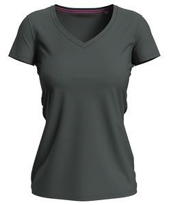 Stedman STE9710 - T-Shirt mit V-Ausschnitt für Damen Claire  Slate Grey