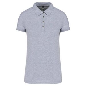 Kariban K263 - Jersey-Kurzarm-Polohemd für Damen Oxford Grey