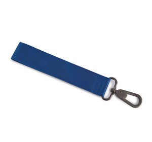 Kimood KI0518 - Schlüsselanhänger mit Haken und Band Royal Blue
