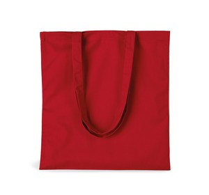 Kimood KI0741 - Einkaufstasche aus Baumwollpolyester Cherry Red