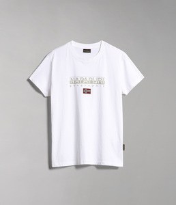 NAPAPIJRI NP0A4GDQ - T-Shirt mit kurzen Ärmeln S-Ayas Bright White