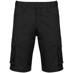 WK. Designed To Work WK713 - Umweltfreundliche Bermuda-Shorts mit mehreren Taschen, für Herren Black