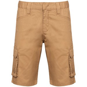 WK. Designed To Work WK713 - Umweltfreundliche Bermuda-Shorts mit mehreren Taschen, für Herren Kamel