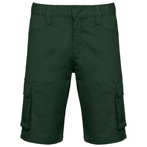 WK. Designed To Work WK713 - Umweltfreundliche Bermuda-Shorts mit mehreren Taschen, für Herren Forest Green