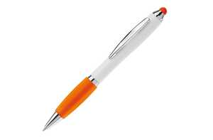 TopPoint LT80433 - Kugelschreiber Hawaï Stylus weiß White / Orange
