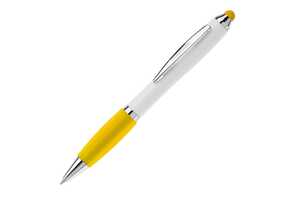 TopPoint LT80433 - Kugelschreiber Hawaï Stylus weiß White/Yellow