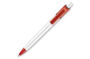 TopPoint LT80909 - Kugelschreiber Ducal Colour hardcolour Weiß / Rot