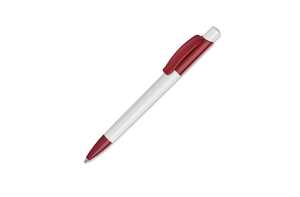 TopPoint LT80915 - Kugelschreiber Kamal hardcolour White/Dark Red