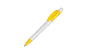 TopPoint LT80915 - Kugelschreiber Kamal hardcolour White/Yellow