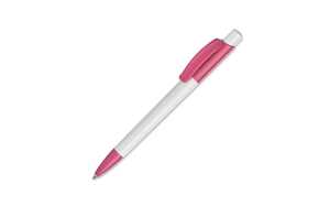 TopPoint LT80915 - Kugelschreiber Kamal hardcolour Weiß / Pink