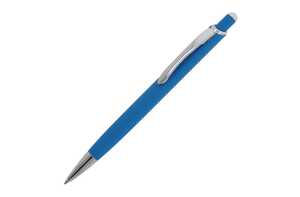 TopPoint LT87780 - Kugelschreiber Monaco Metall gummiert helles blau