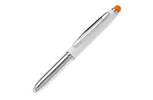 TopPoint LT87794 - Stylus Kugelschreiber Shine White / Orange