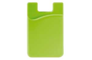 TopPoint LT90979 - Telefon Silikon Kartenhalter Light Green