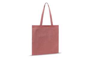 TopEarth LT95198 - Einkaufstasche aus recycelter Baumwolle 38x42cm Rot