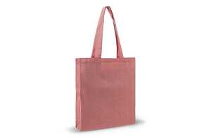 TopEarth LT95199 - Einkaufstasche aus recycelter Baumwolle 38x42x10cm Rot