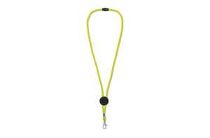 TopPoint LT95304 - Paracord Lanyard FLÚOR YELLOW