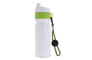 TopPoint LT98736 - Sportflasche mit Rand und Kordel 750ml White / Light green