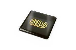TopPoint LT99123 - Doming Quadrat 30x30 mm Gold