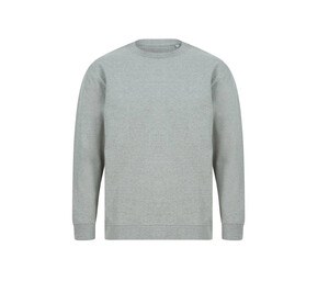 SF Men SF530 - Sweatshirt aus regenerierter Baumwolle und recyceltem Polyester Heather Grey
