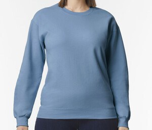 GILDAN GNSF00 - Unisex-Sweatshirt mit Rundhalsausschnitt Stone Blue