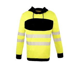 KORNTEX KX420 - Kapuzenpulli mit hoher Sichtbarkeit Yellow / Black