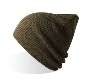 ATLANTIS HEADWEAR AT237 - Lange und warme Beanie Olive