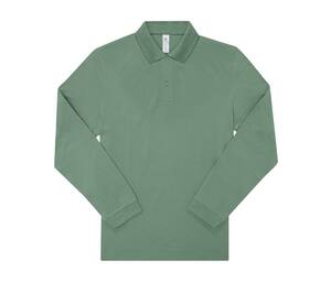 B&C BCU427 - Langarm-Poloshirt für Herren 210 Amalfi Green