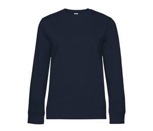 B&C BCW01Q - Damen Sweatshirt mit geraden Ärmeln 