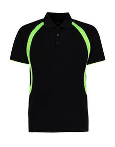Gamegear KK974 - Classic Fit Cooltex® Riviera Polo Shirt Black/Fluorescent Lime