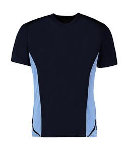 Gamegear KK969 - Regelmäßiges Fit Cooltex® Panel gegen Neck -T -Shirt Navy/Light Blue