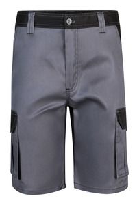 VELILLA 103021B - Zweifarbige Shorts Grau / Schwarz