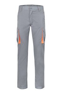 VELILLA 103024S - Zweifarbige Stretchhose Grey/Orange