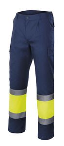 VELILLA 303003 - HV zweifarbige Hose MARINE BLUE/HI-VIS YELLOW