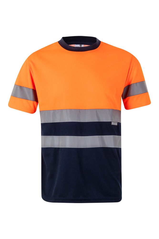 VELILLA 305506 - HV zweifarbiges T-Shirt