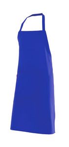 VELILLA 404204 - 100% Polyester Labbe Schürze Royal Blue