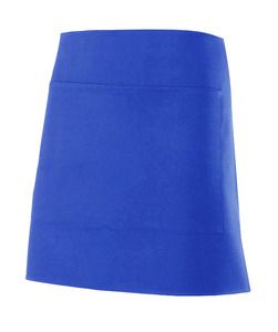 VELILLA 404205 - 100% Polyester kurzes Schürze Royal Blue