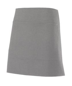 VELILLA 404205 - 100% Polyester kurzes Schürze Grey Marl