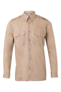 VELILLA 530 - LS -Shirt Beige