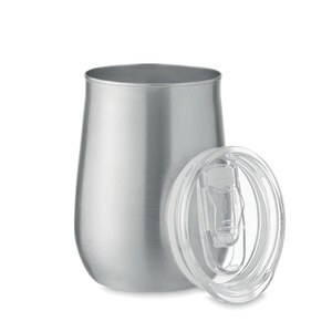 GiftRetail MO2090 - URSA Becher recycelter Edelstahl matt silver