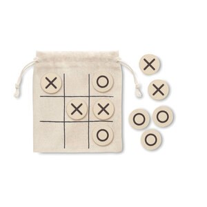 GiftRetail MO6954 - TOPOS Tic-Tac-Toe Spiel Beige