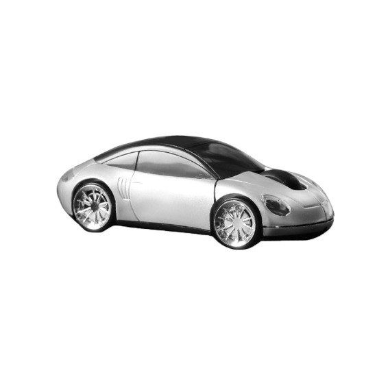 EgotierPro 33575 - Auto-Form ABS Kunststoff Funkmaus CAR