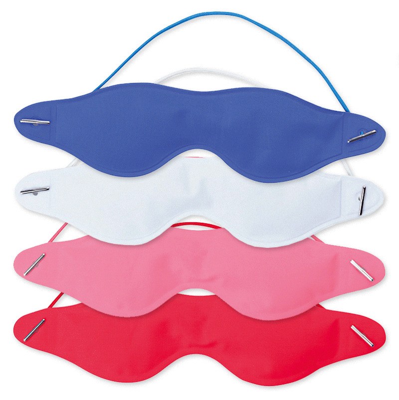 EgotierPro 36056 - Nylon Gel-Maske für die Augen, Farbauswahl