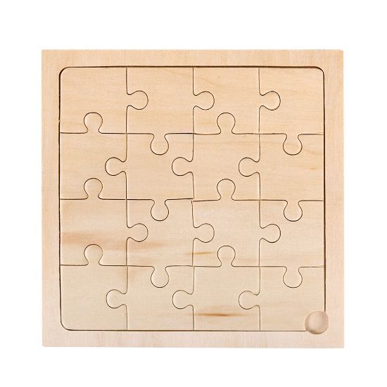 EgotierPro 38523 - Holzpuzzle, 16 Teile, mit Kraftbox KIRAKOS
