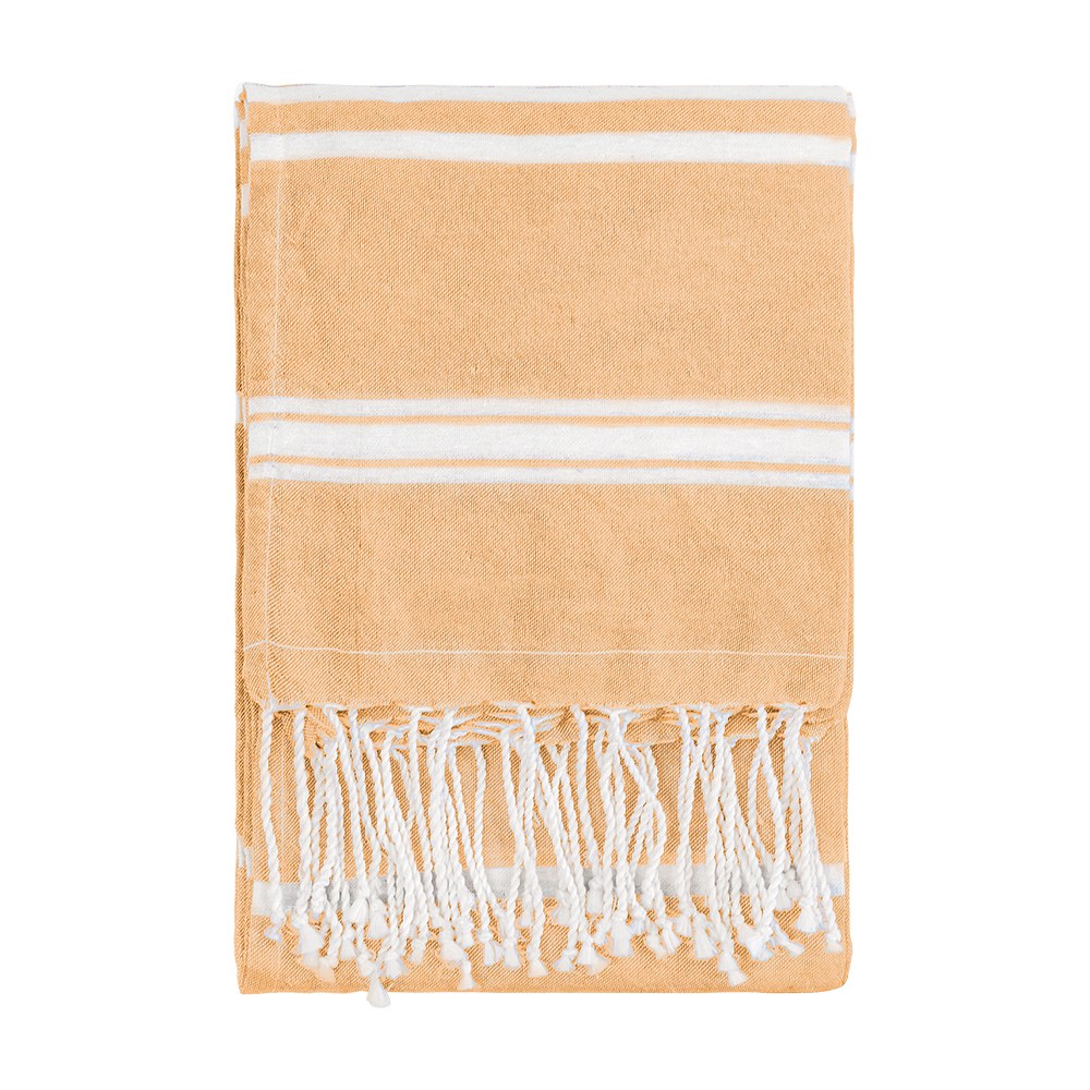 EgotierPro 39000 - Fouta Pareo Handtuch 90x180 cm, Baumwollmix ZANZIBAR