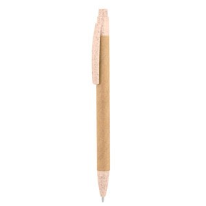 EgotierPro 39015 - Stift mit Kartonkörper und Weizenfaser-PP-Enden HILL