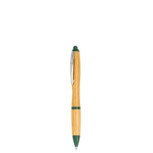 EgotierPro 39516 - Bambusstift mit Aluminiumclip DESERT Green